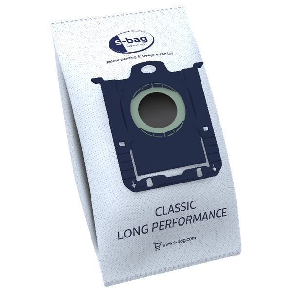 s-bag® Classic Long Performance Staubsaugerbeutel